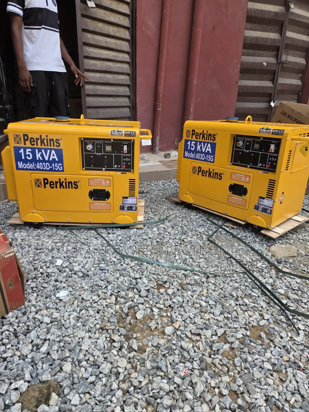 High-Performance Perkins 15kVA Diesel Generator