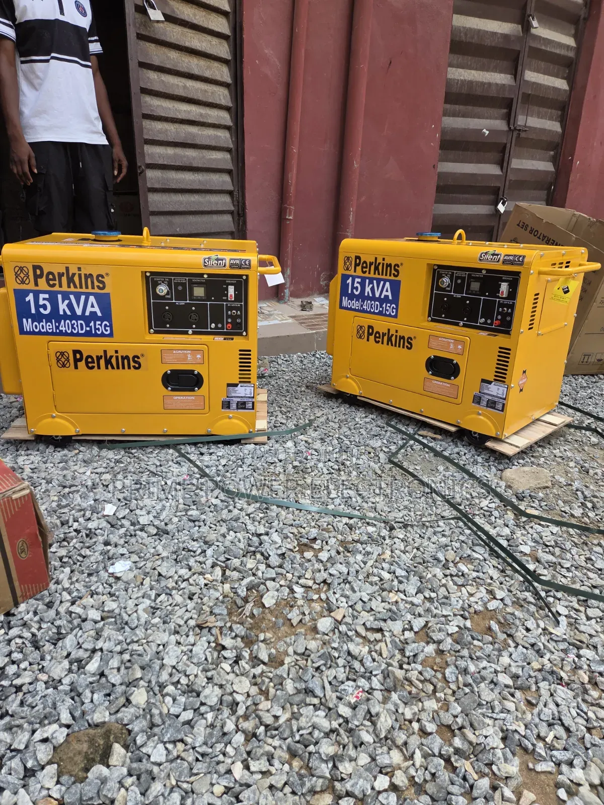 15kVA Perkins Single Phase Diesel Generator – Heavy Duty