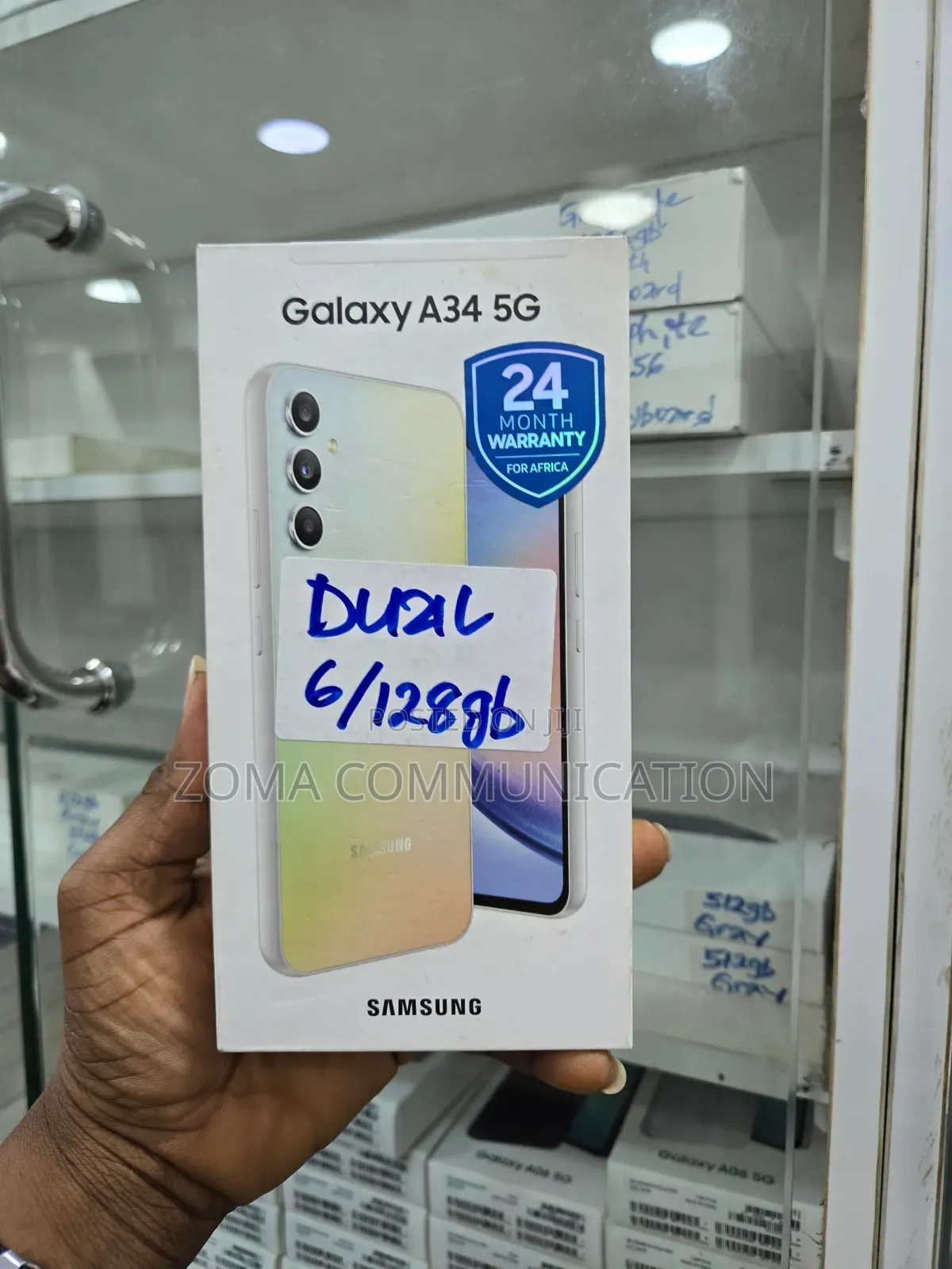 New Samsung Galaxy A34 5G 128 GB Silver