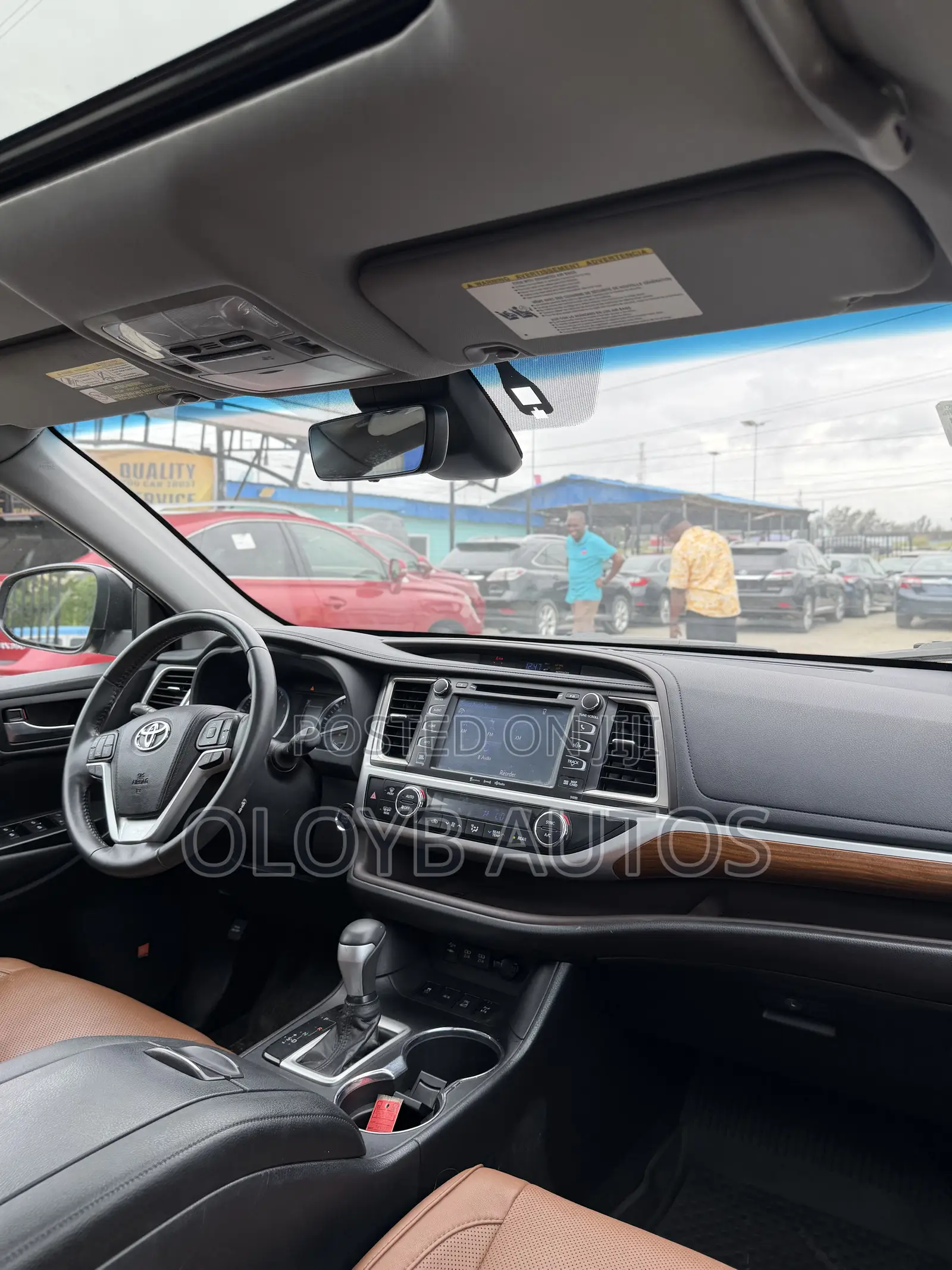 Toyota Highlander Limited 2019 Black