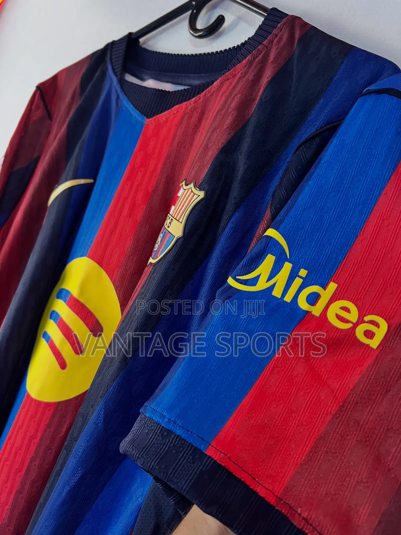 Fc Barcelona 2026/27 Home Player Version Jersey + Free Customization