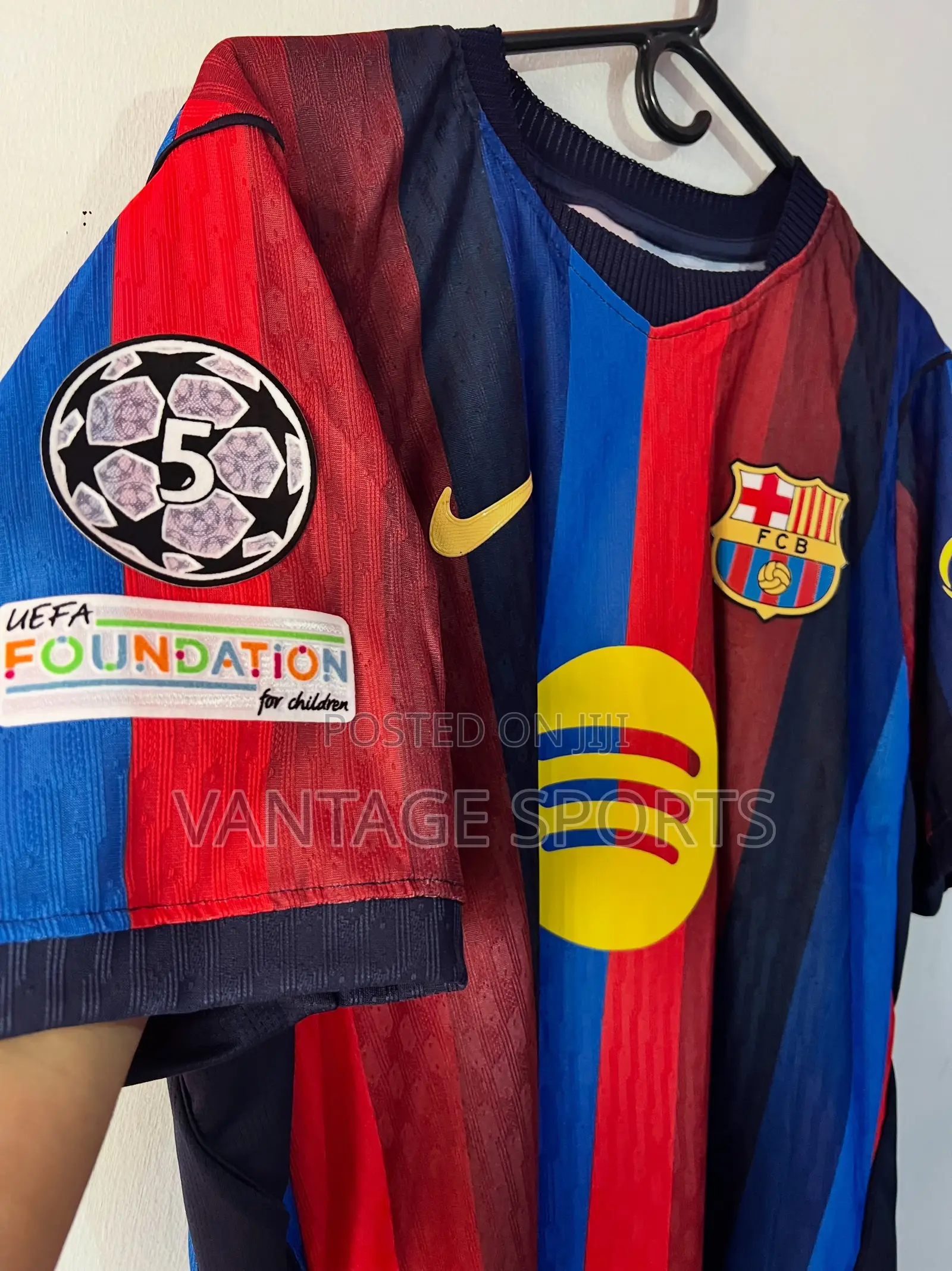 Fc Barcelona 2026/27 Home Player Version Jersey + Free Customization