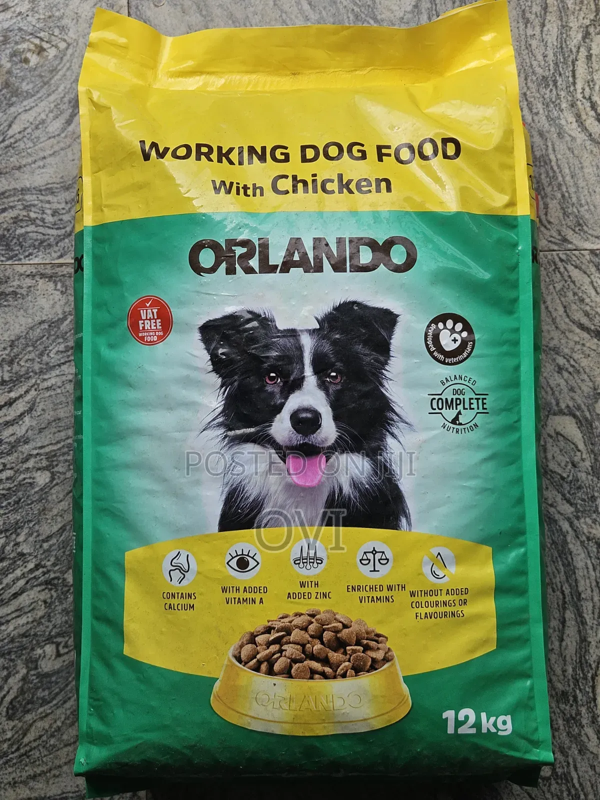 Orlando Dog Kibbles Dry Food 12kg