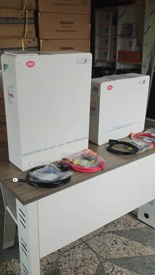 Itel 5kWh (48v)Solar Lithium Battery + 6kVA (48)Inverter Combo