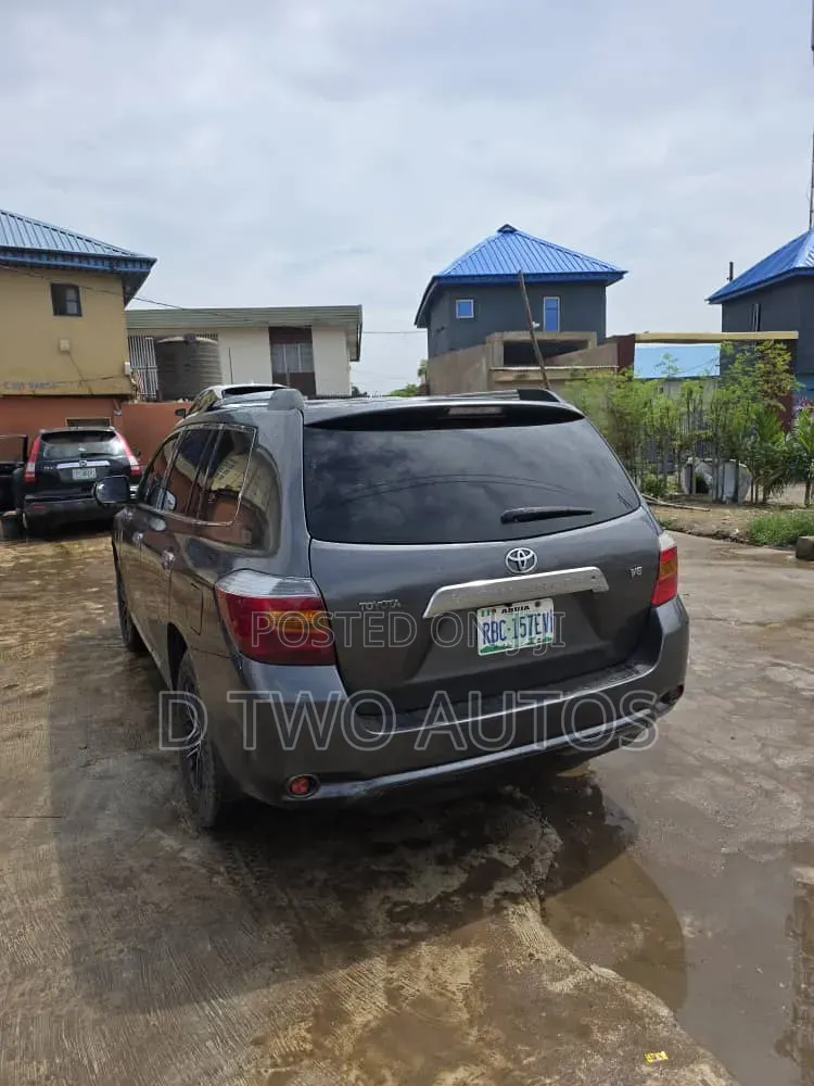 Toyota Highlander Limited 2009 Gray