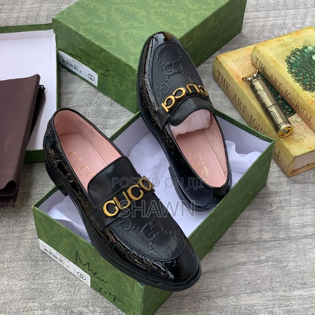 Gucci Luxury Leather Loafers