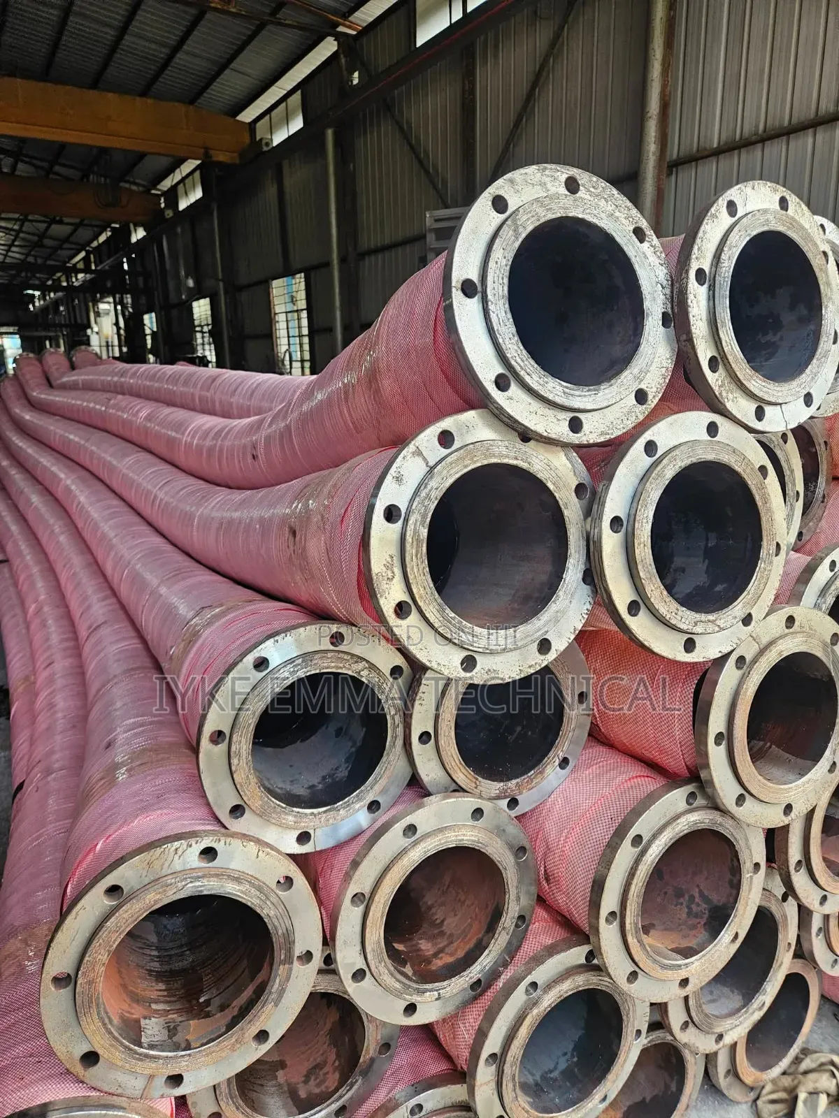 8-Inch Heavy Duty Rubber Suction Discharge Hose 20 Bar