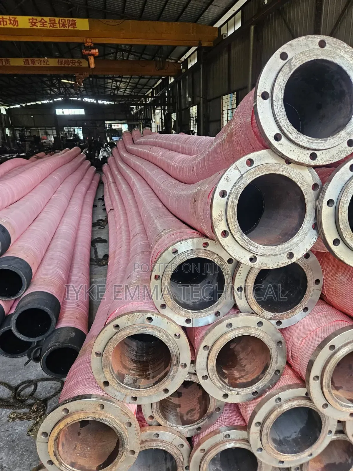 8-Inch Heavy Duty Rubber Suction Discharge Hose 20 Bar