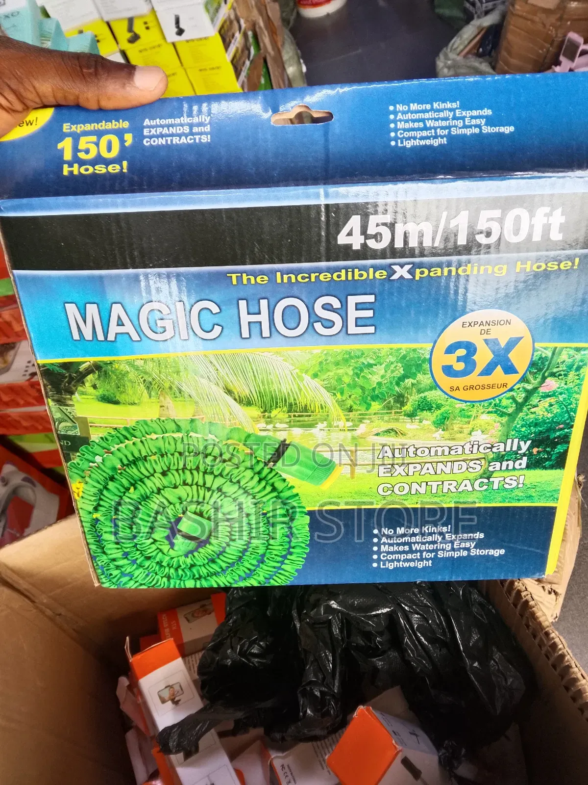 Magic Hose Expandable Garden Hose,