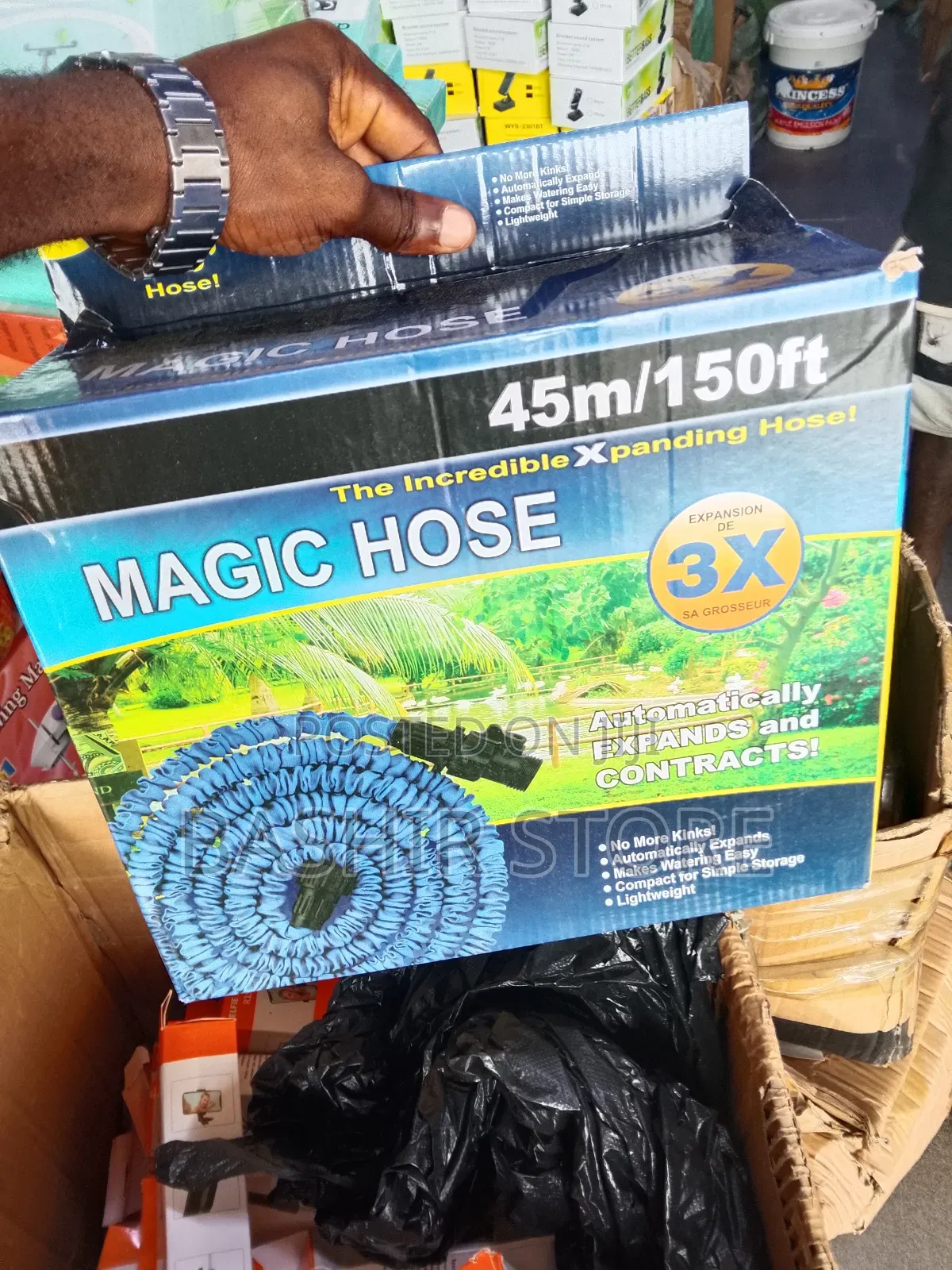 Magic Hose Expandable Garden Hose,