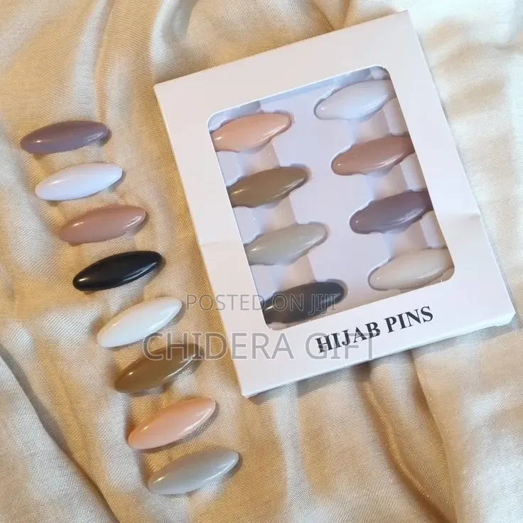 8pcs Hijab Pins - Stylish Secure Headscarf Pin