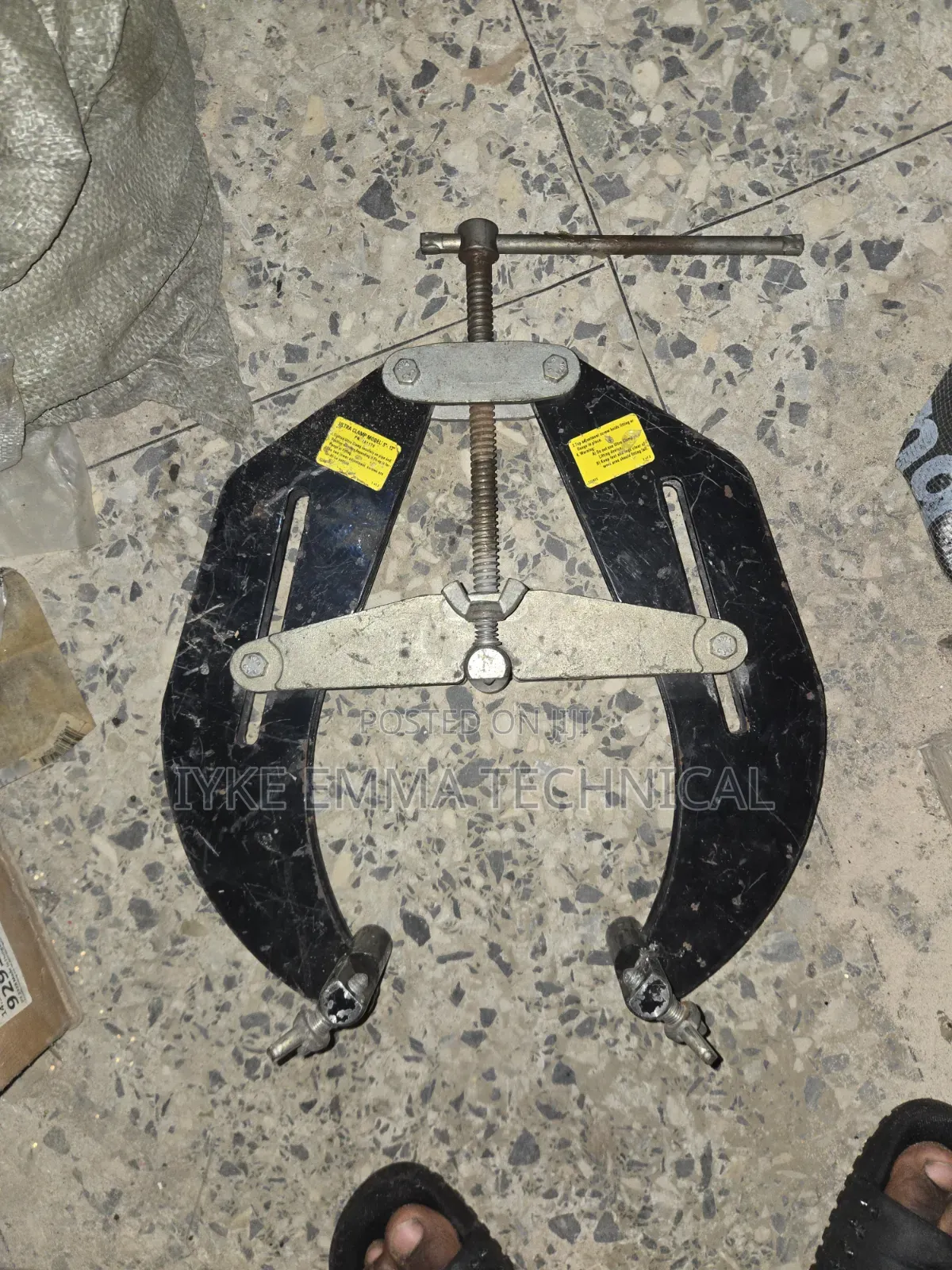 SUMNER 781170 Pipe Clamp, Ultra Clamp, 5" to 12" Black USA 140-325mm