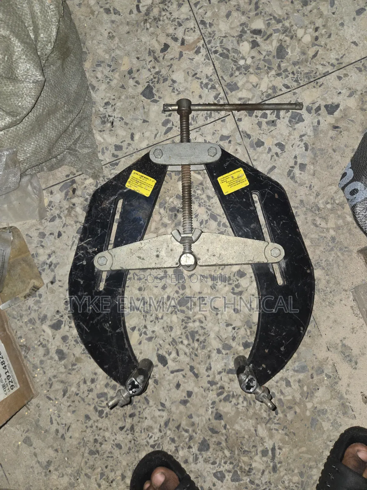 SUMNER 781170 Pipe Clamp, Ultra Clamp, 5" to 12" Black USA 140-325mm