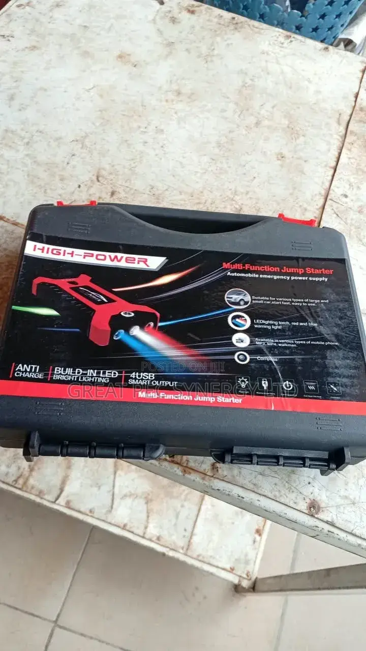 High Power Multi-Function Car Jump Starter (Without Tyre Inflator)