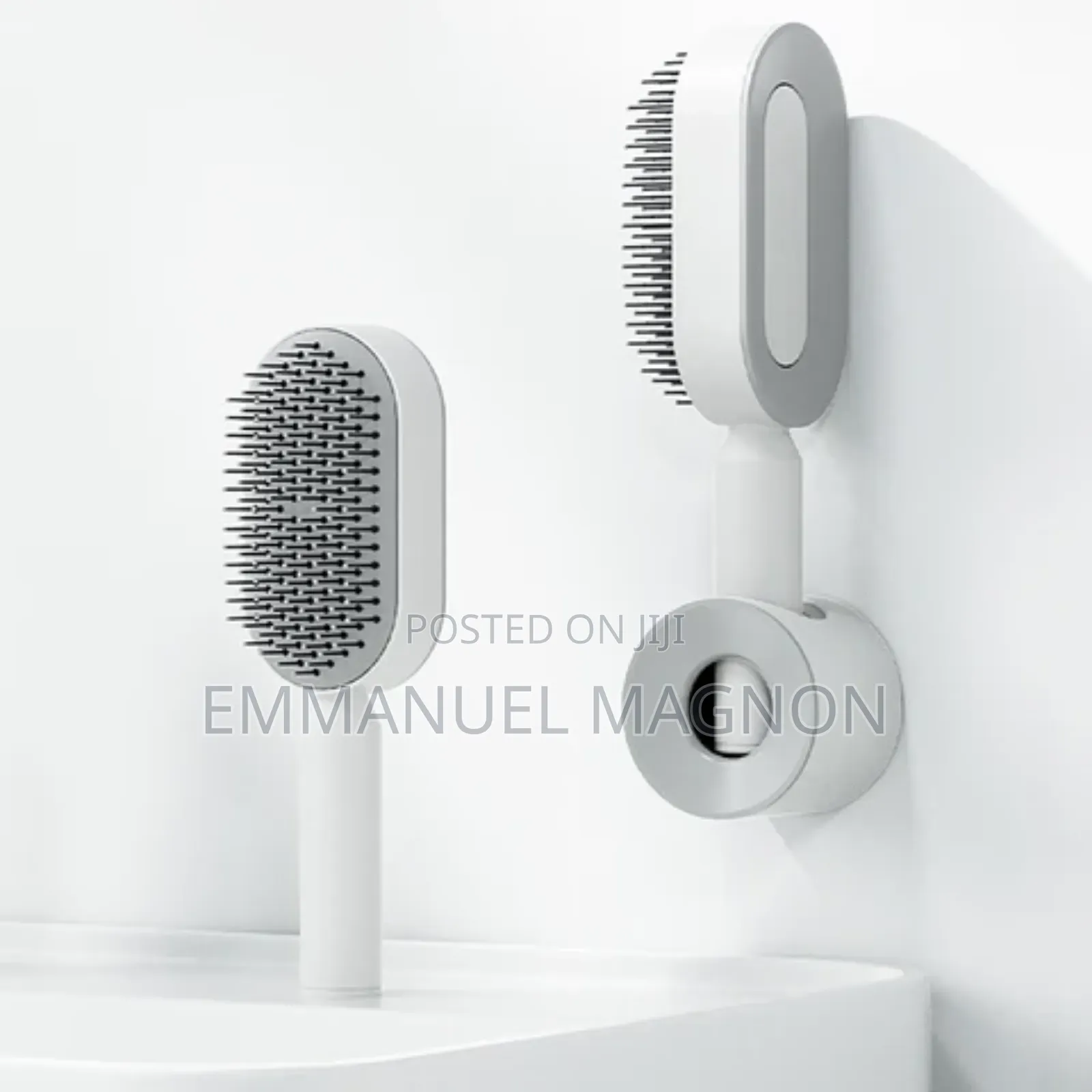 3-in-1 Electric Spray Hair Comb – Nano Mist Scalp Massage Brush