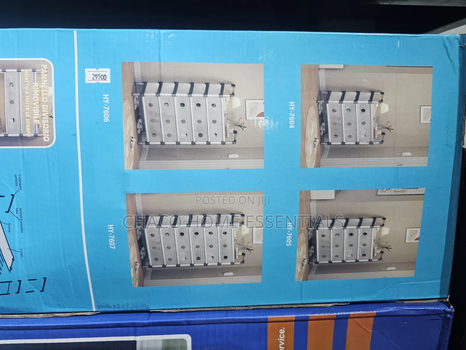 6-Tier Space Saving Shoe Cabinet With Transparent Covers