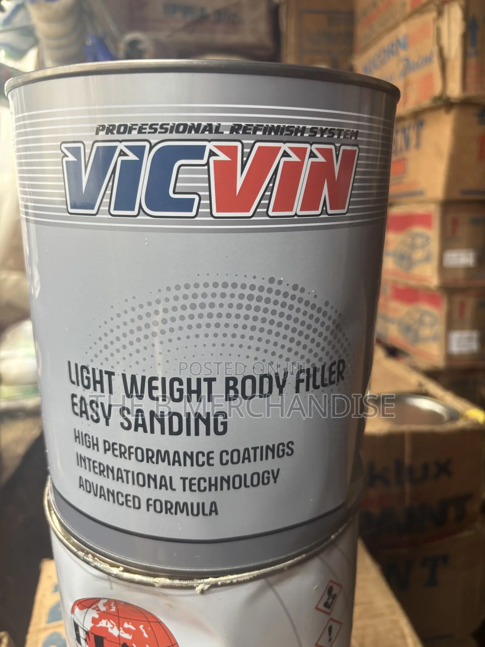 VicVin Light Weight Body Filler (Easy Sanding)