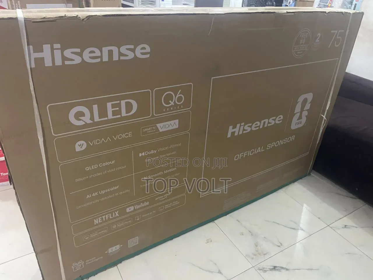 Hisense 75 Inch QLED Digital Smart Television