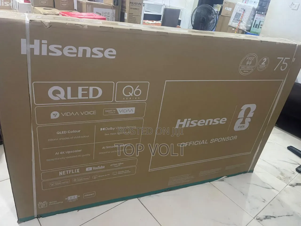 Hisense 75 Inch QLED Digital Smart Television