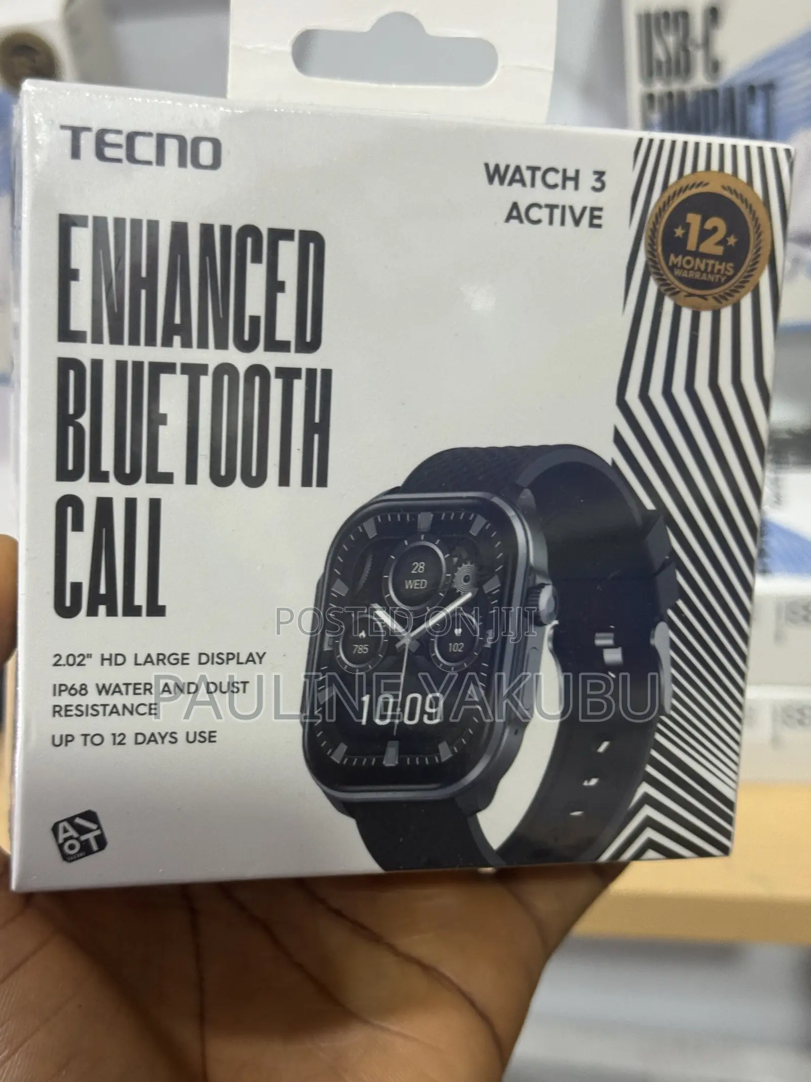 Tecno Watch 3 Active
