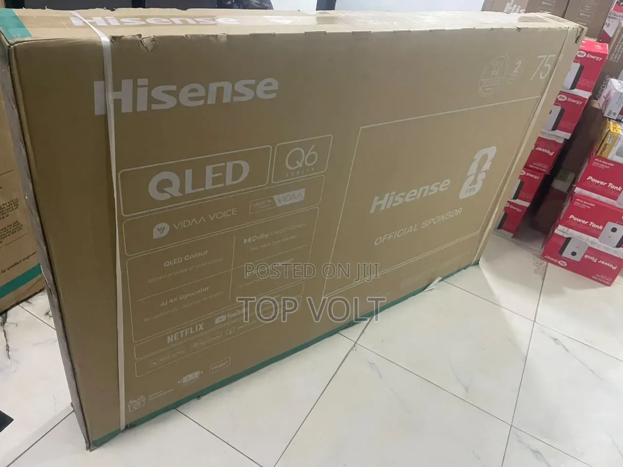 Hisense 75 Inch QLED Google Smart TV