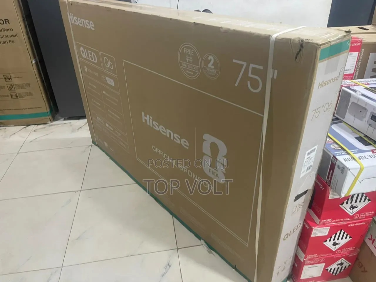 Hisense 75 Inch QLED Google Smart TV
