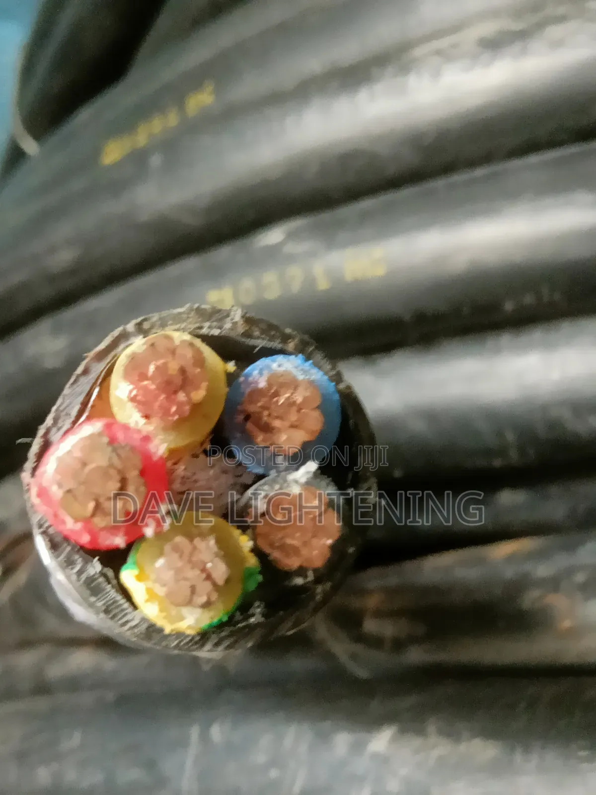5x25mm Full Gauge PVC PVC Cable