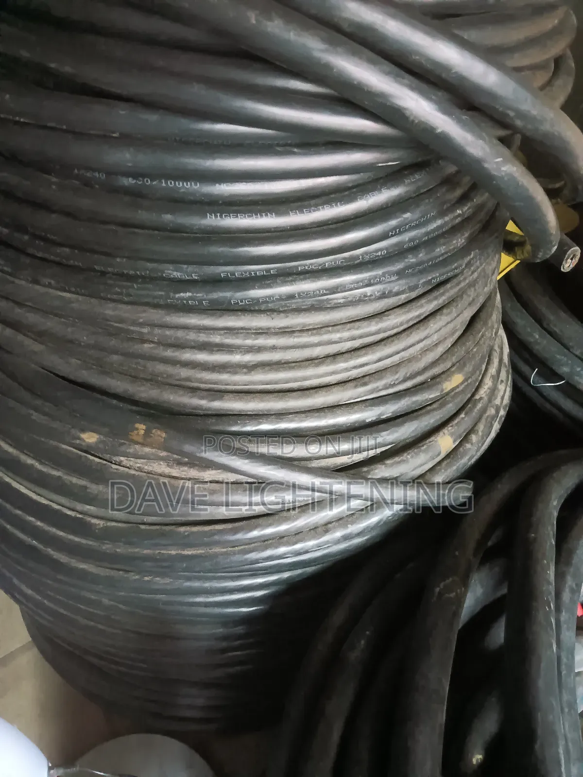 5x25mm Full Gauge PVC PVC Cable