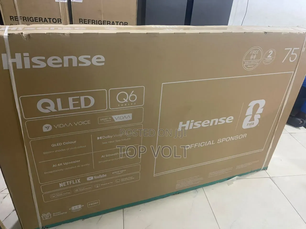 Hisense 75 Inch QLED Ultra HD Television