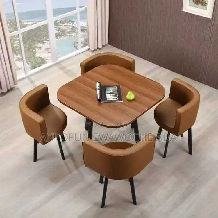 4-in-1 Seater Dining Chair – Stylish, Comfortable Space-Saving!
