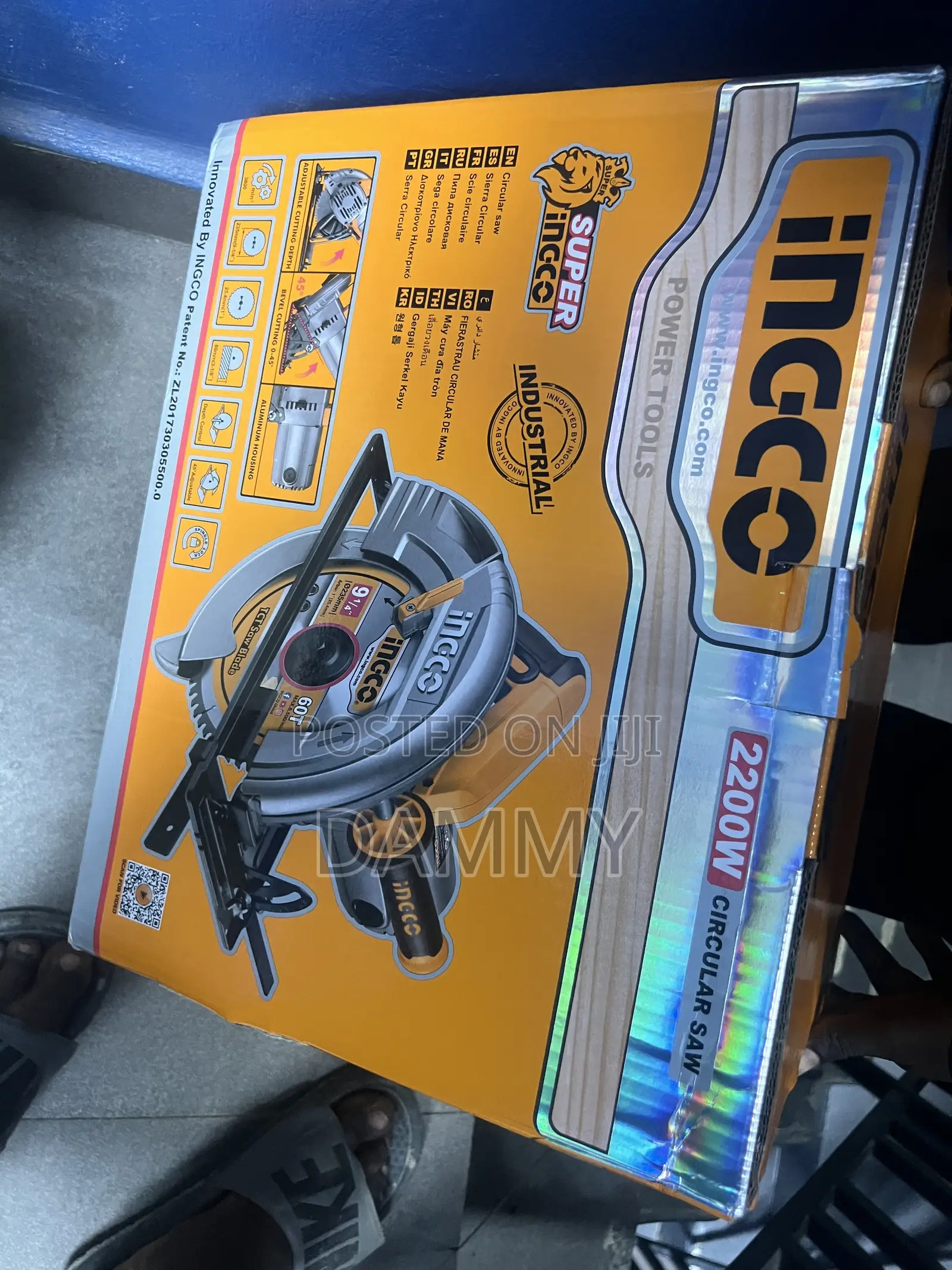 Original Ingco 2200W Circular Saw