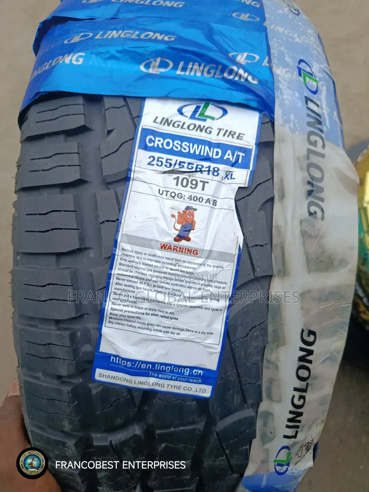 255/55r18 Linglong Tire a/T