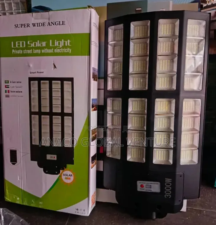 3000w Solar Street Light High Brightness and Quality