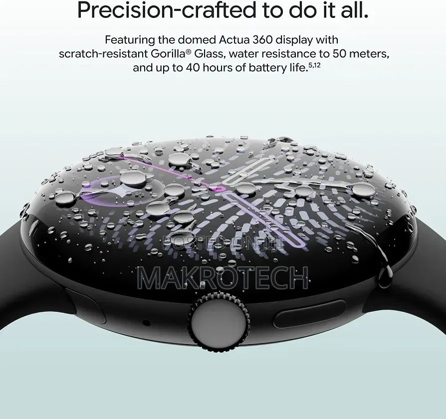 Google Pixel Watch 5 (45mm) - Wi-Fi
Gemini Intelligence, Domed Displa