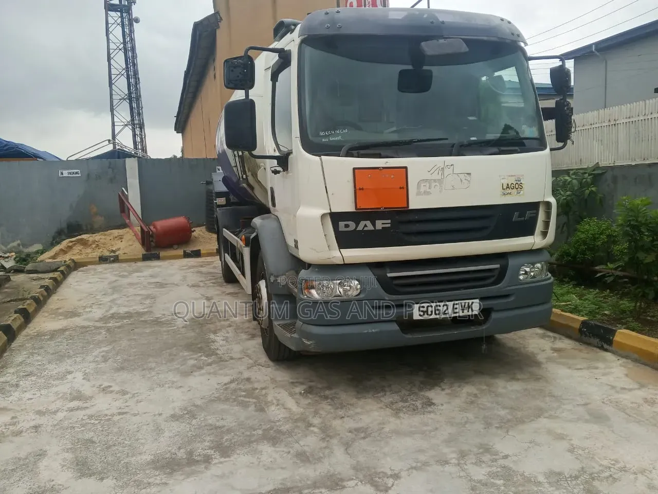DAF Bobtail Gas Delivery Truck