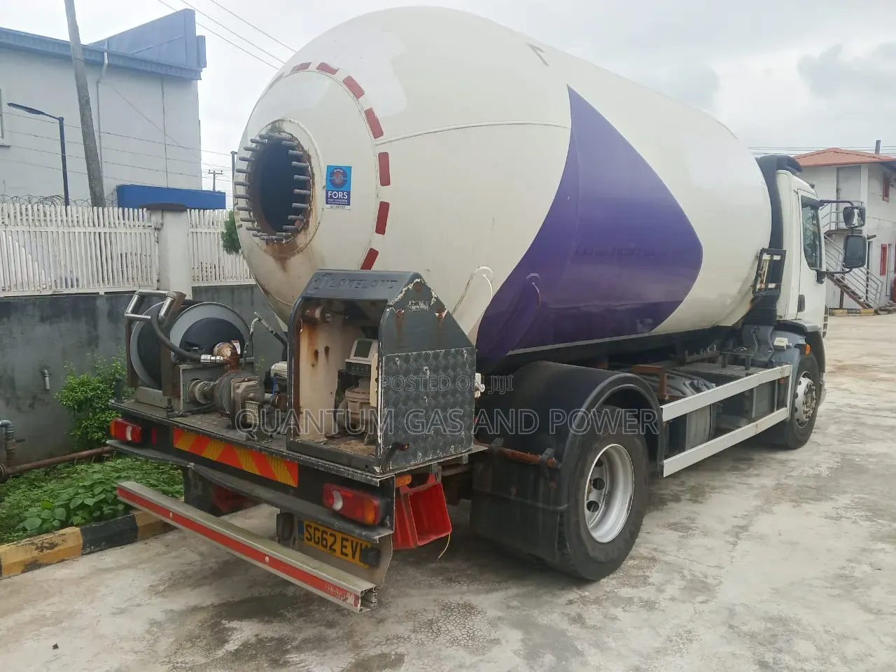 DAF Bobtail Gas Delivery Truck