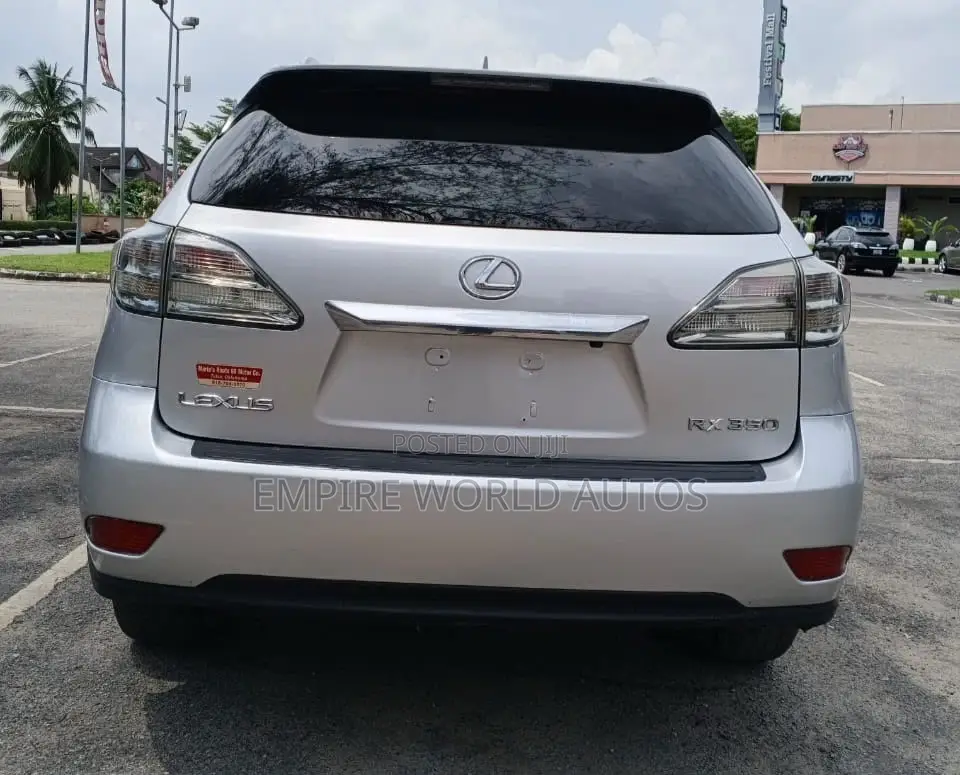 Lexus RX 350 2011 Silver