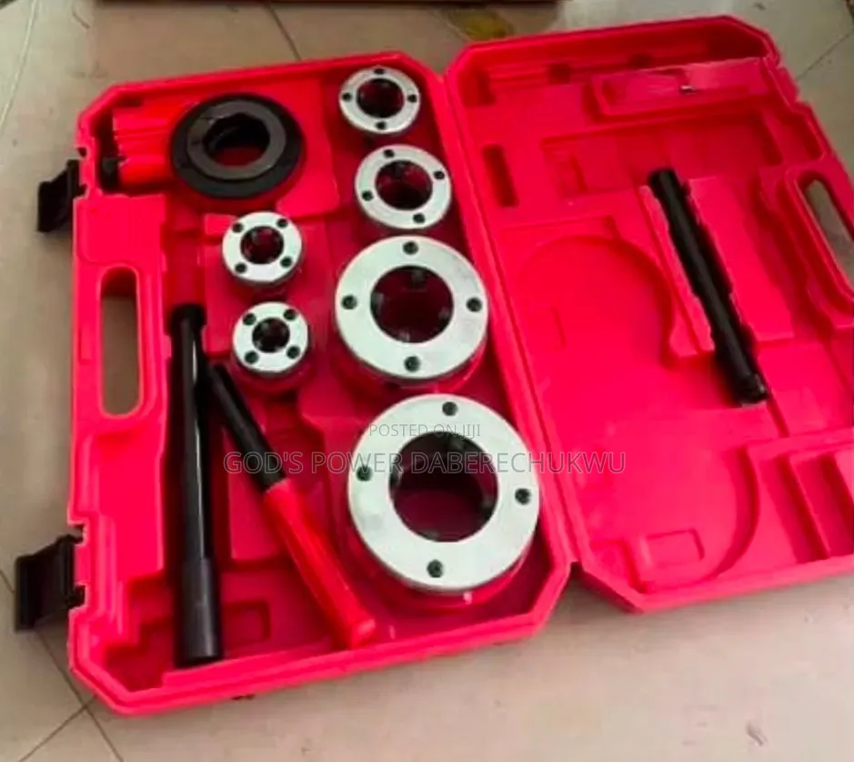 Auto Pipe Thread Die Set Auto Die 1/2-2" Plastic Box