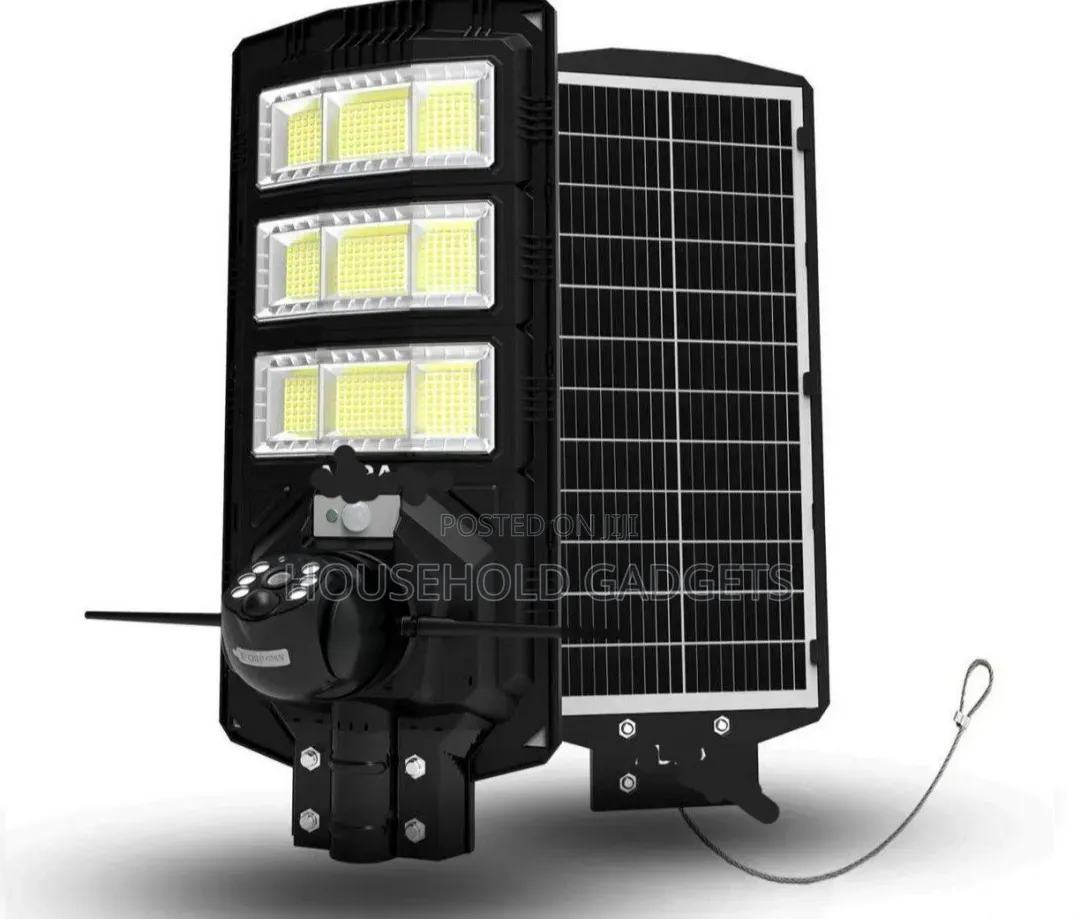 2-in-1 Ai Solar Camera With 450w Street Light