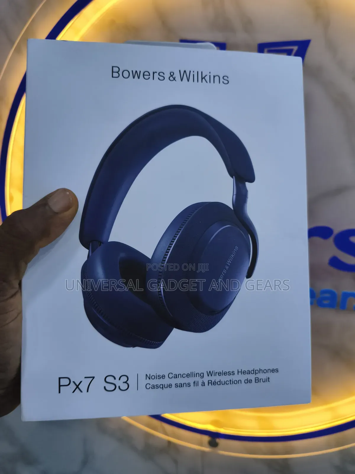 Bowers Wilkins Px7 S3 Wireless Headphones - Frost Blue
