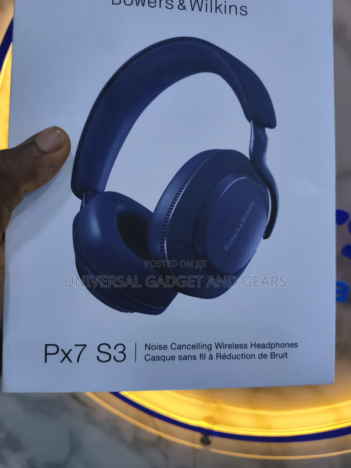 Bowers Wilkins Px7 S3 Wireless Headphones - Frost Blue