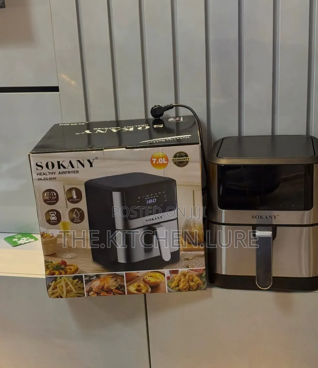 Sokany 7.0L Digital Touchscreen Healthy Air Fryer