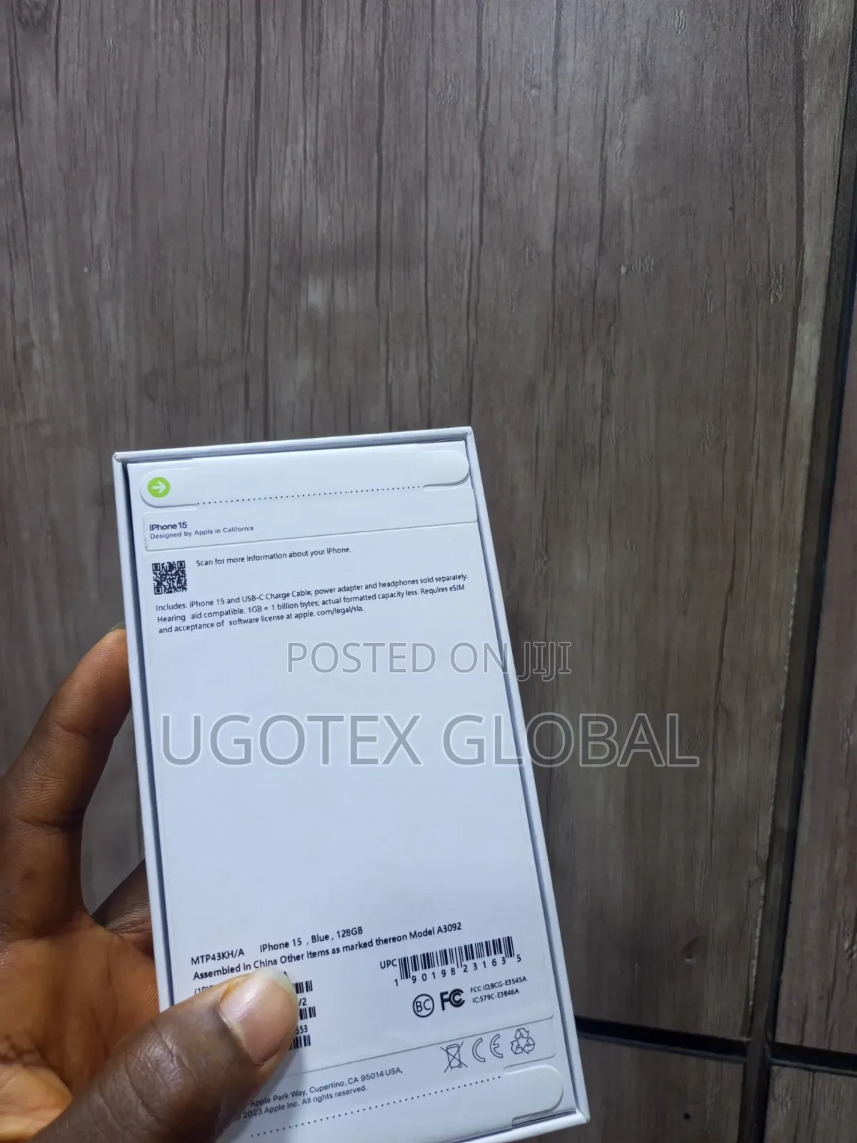 New Apple iPhone 15 128 GB Blue
