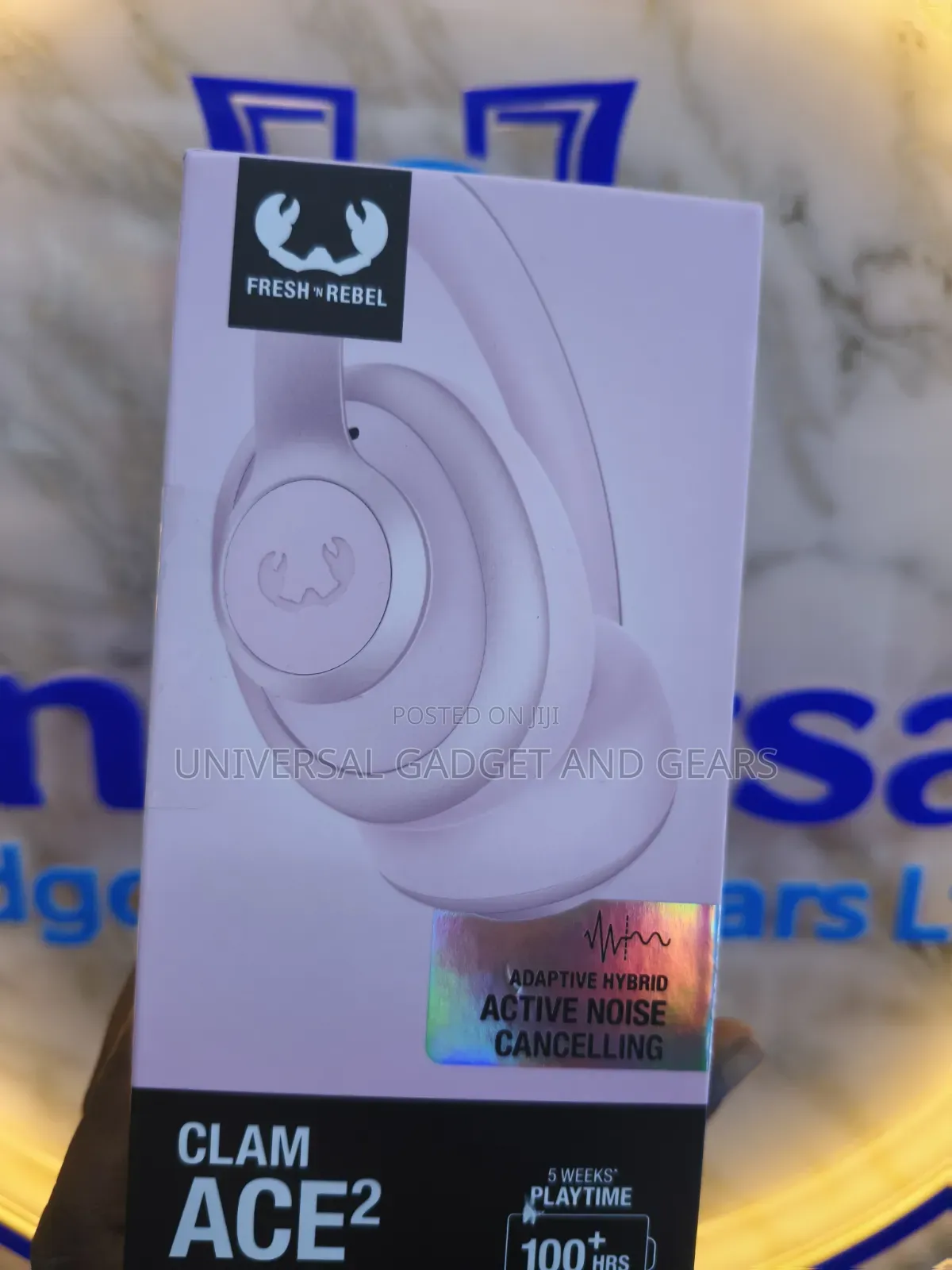 Fresh 'N Rebel Clam Ace 2 Wireless Bluetooth Over-Ear Headphones