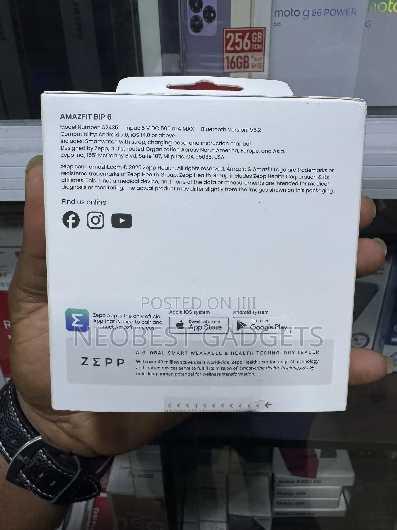 Amazfit Bip 6 Smart Watch