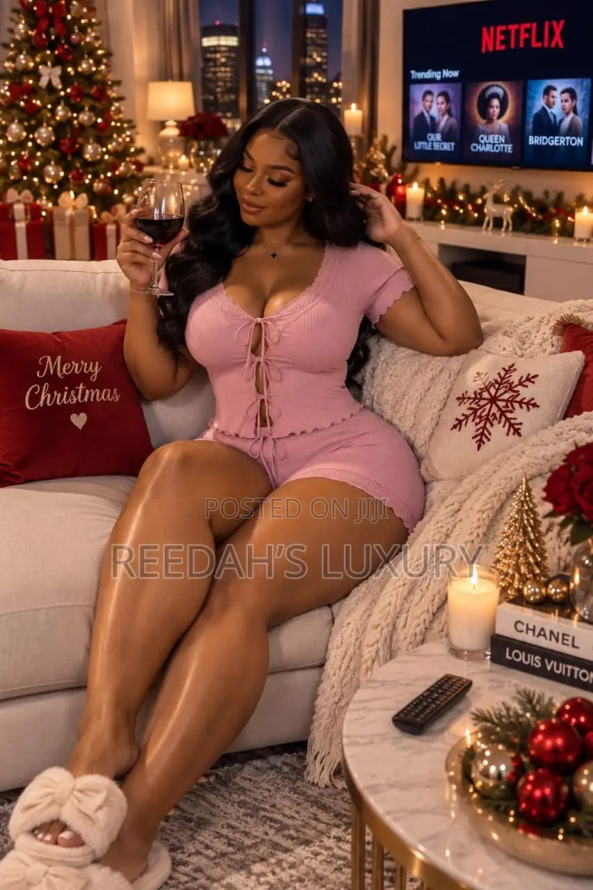 Cozy Ribbon-Tie Lounge Set