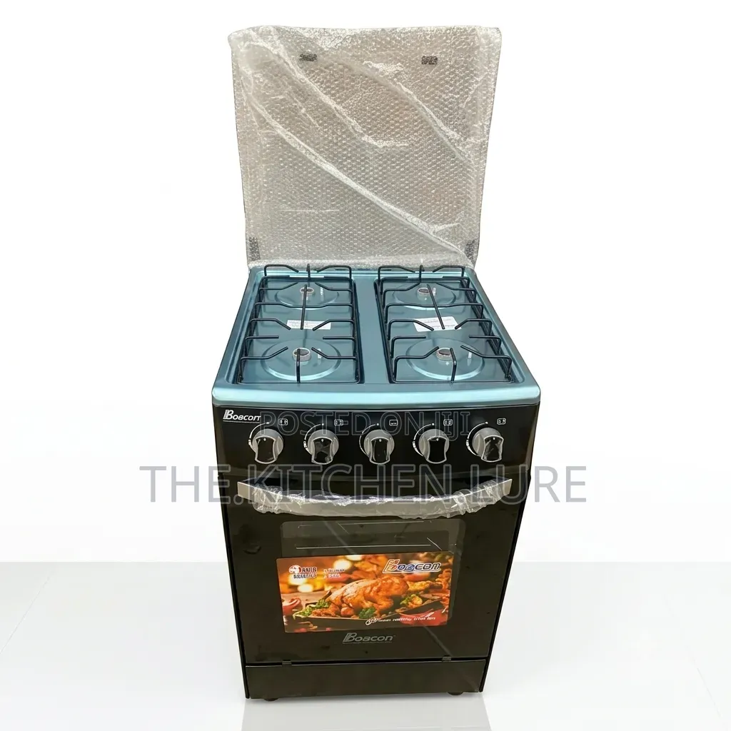 Boscon 4 Burner Standing Gas Cooker With 60L Oven