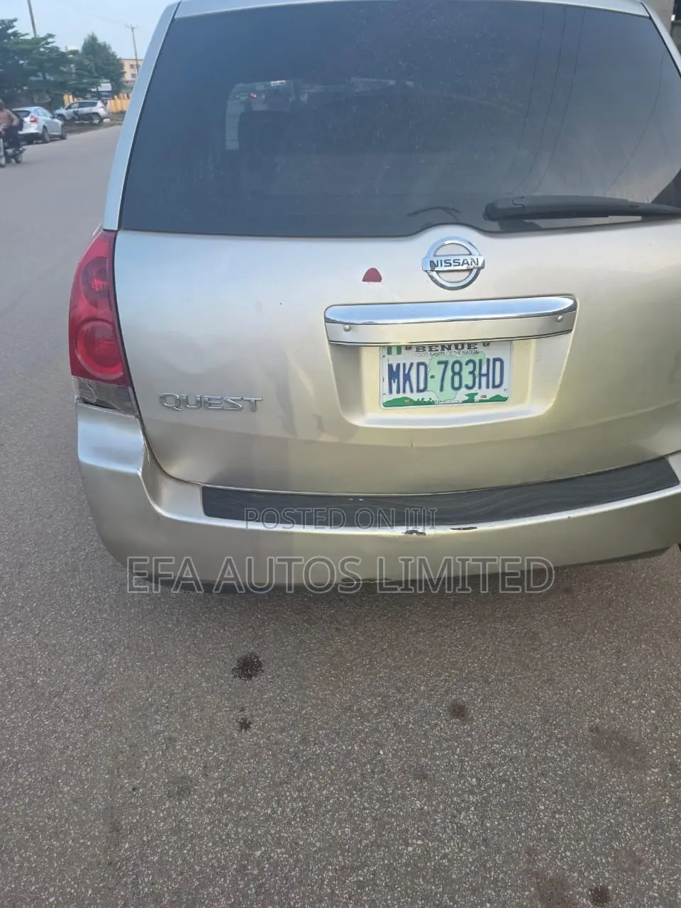 Nissan Quest 3.5 2008 Silver