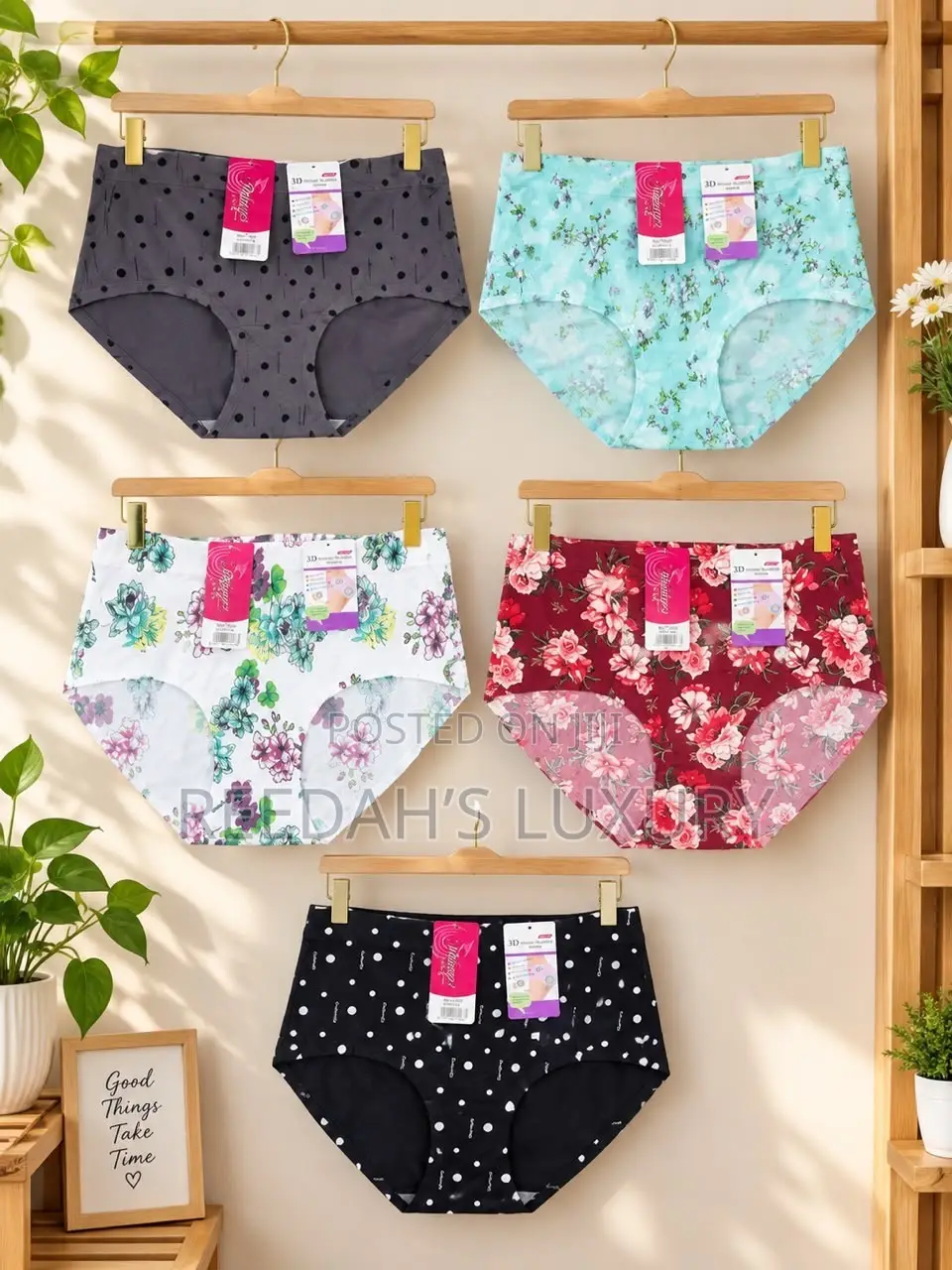 3 PCS Women’s Seamless Panties