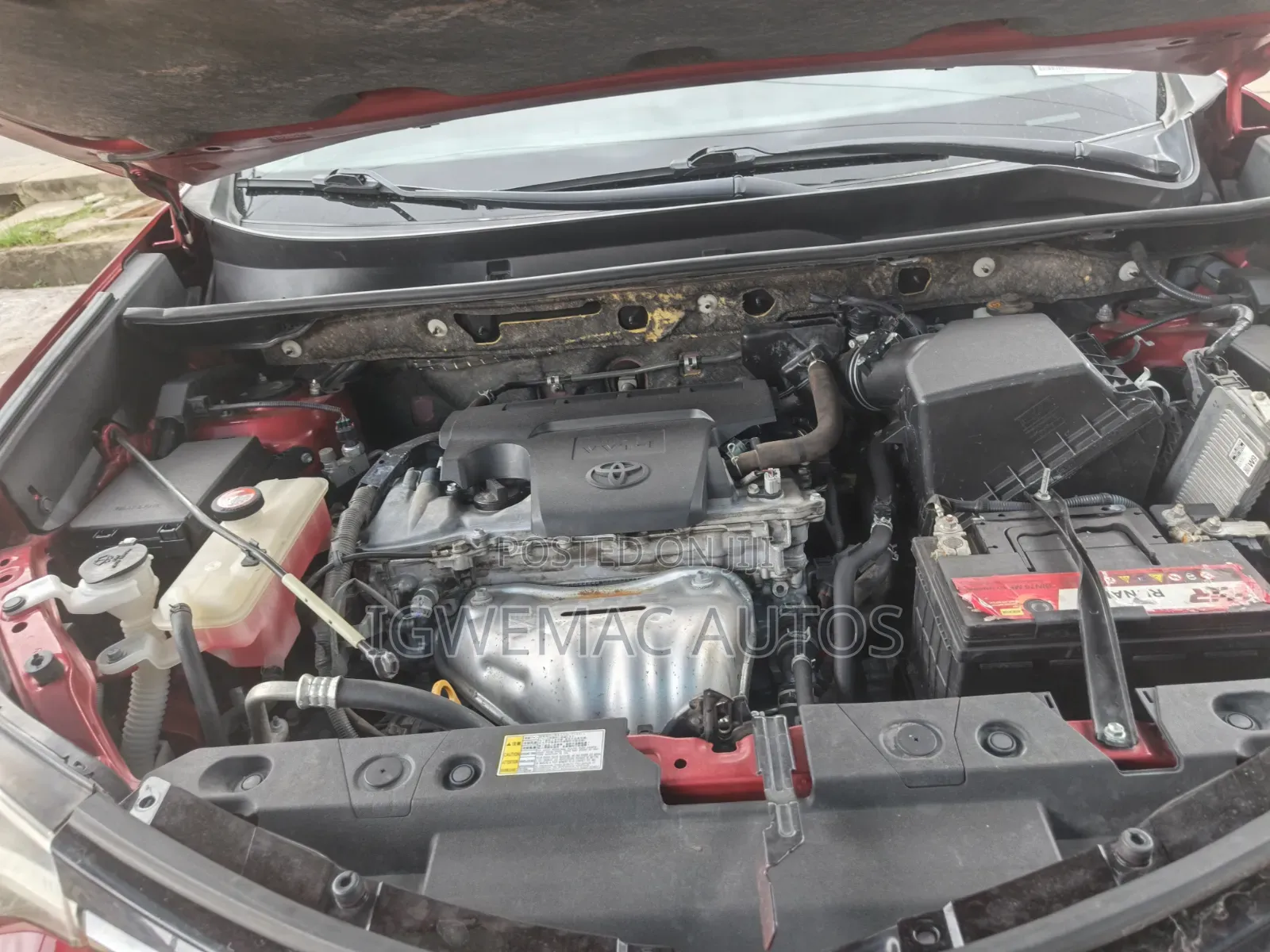 Toyota RAV4 Limited AWD (2.5L 4cyl 6A) 2016 Red